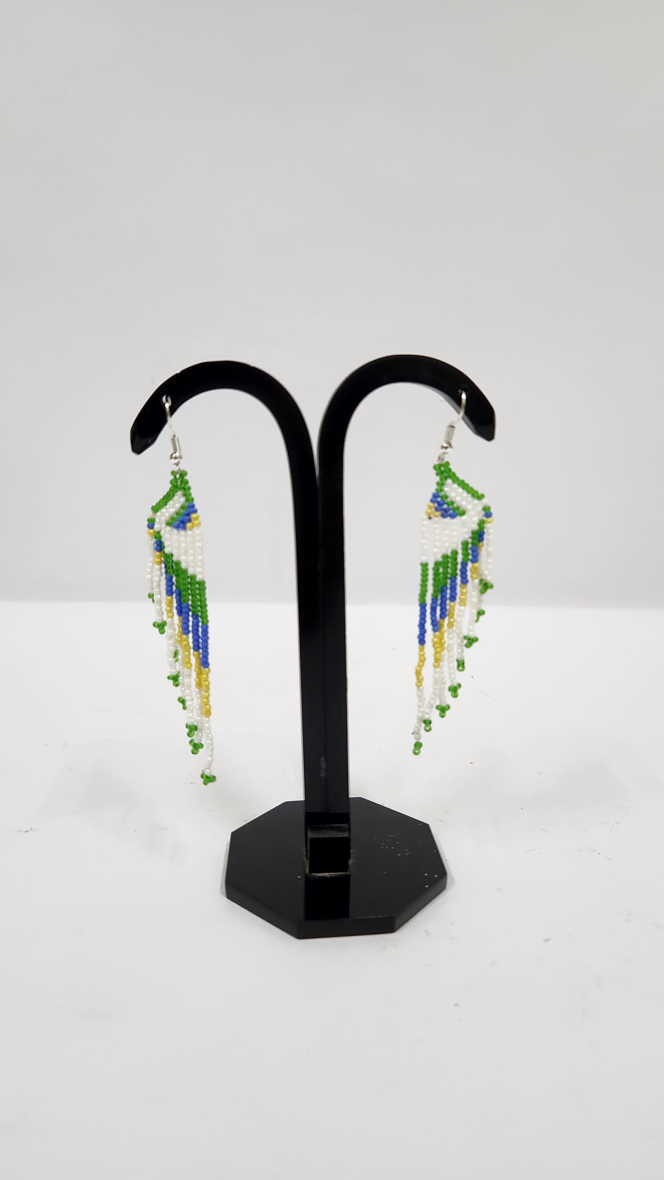 Seed Bead Multicolor Earrings