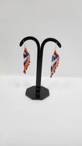 Seed Bead Multicolor Earrings