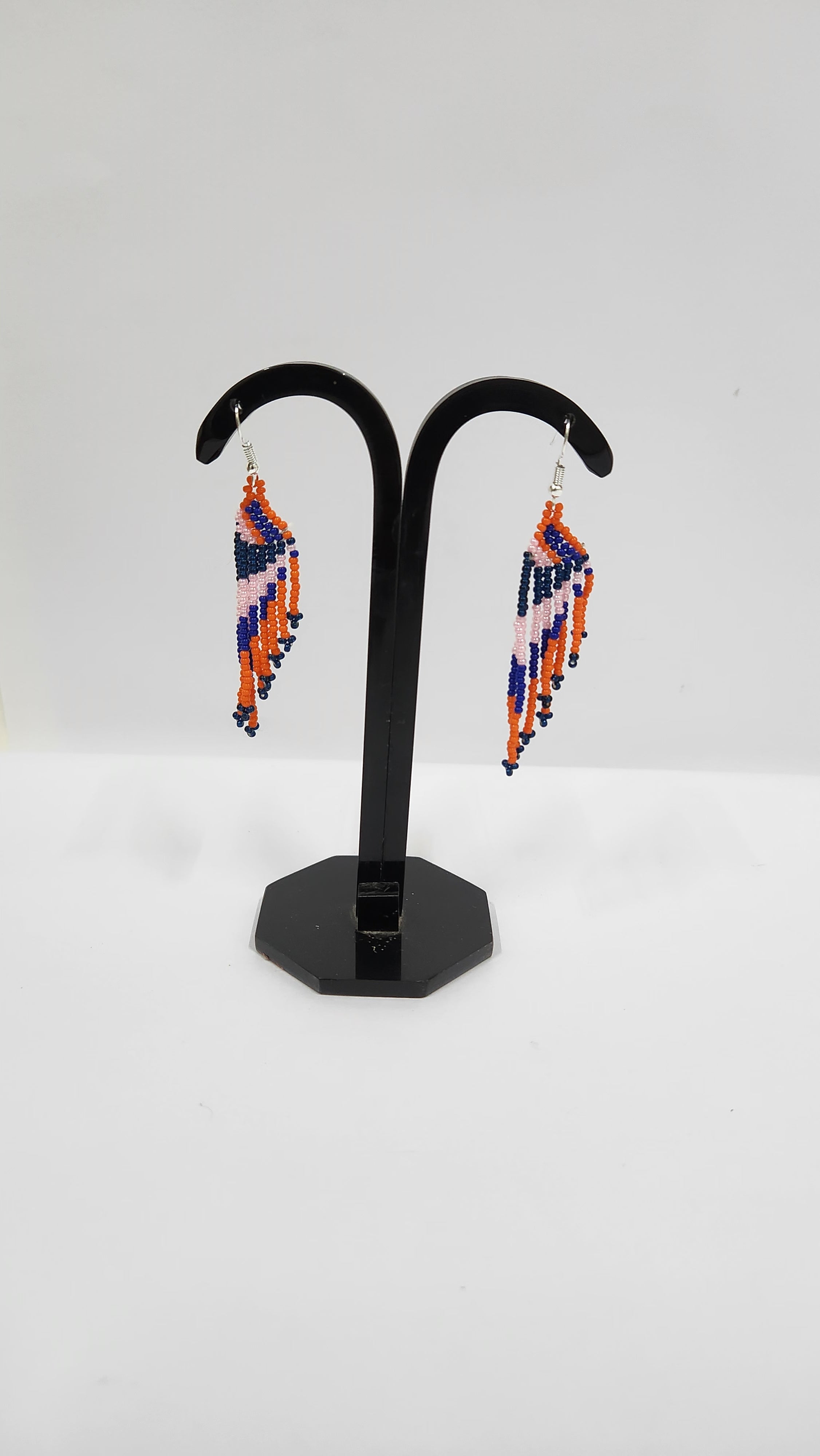 Seed Bead Multicolor Earrings