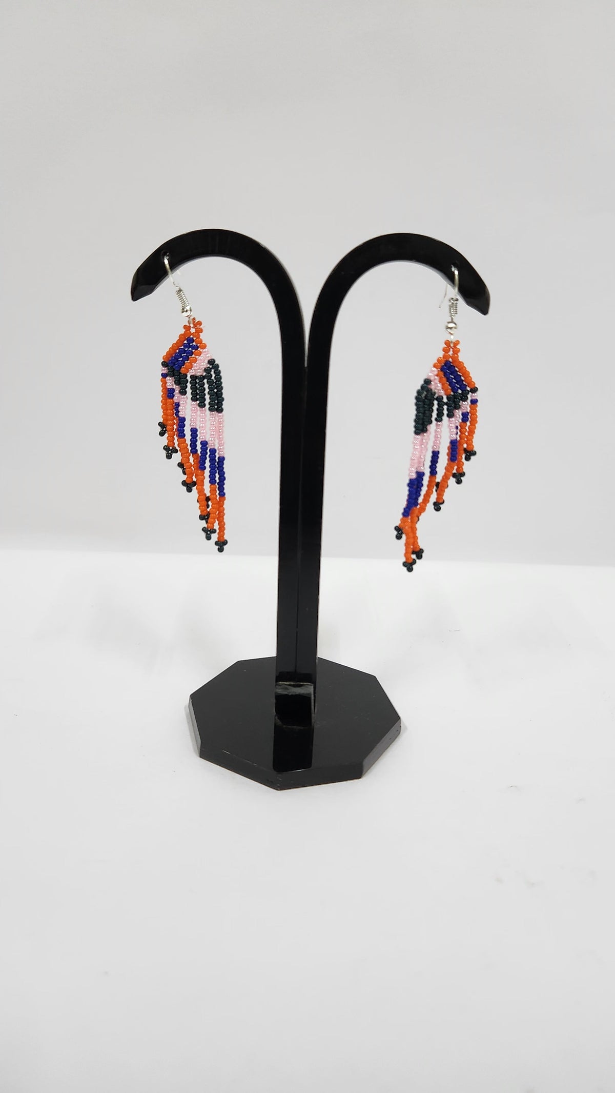 Seed Bead Multicolor Earrings