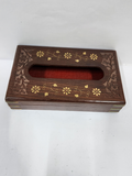 WOODEN TISSUE BOX HOLDER