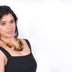 NK7026 - Natural Color Horn Necklace
