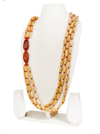 Collier en bois naturel
