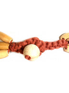 Collier en bois naturel