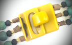 NK14701 MULTI LAYERED WOODEN BEAD NECKLACE