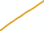 NK8534 - COLLIER PENDENTIF CORNE PERLE/ANNEAU MÉTAL DORÉ & POMPON FIL