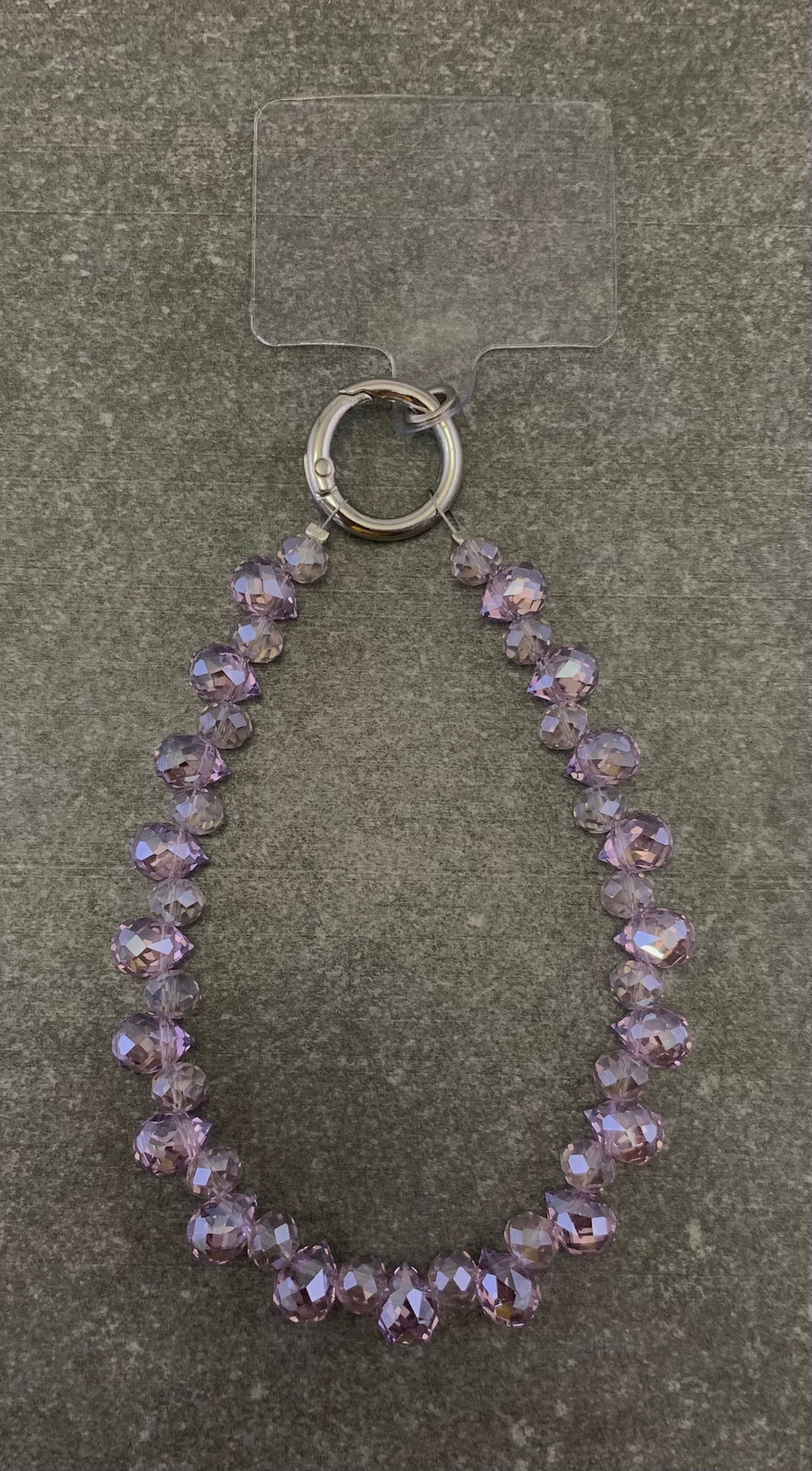 MIS3943F - TRENDY DIAMOND-GESCHLIFFENE GLASPERLEN HÄNGE-HANDYGURT