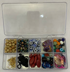 BDK318 - GLASS/LAC BEAD SHELL CHIPS DIY KIDS KIT