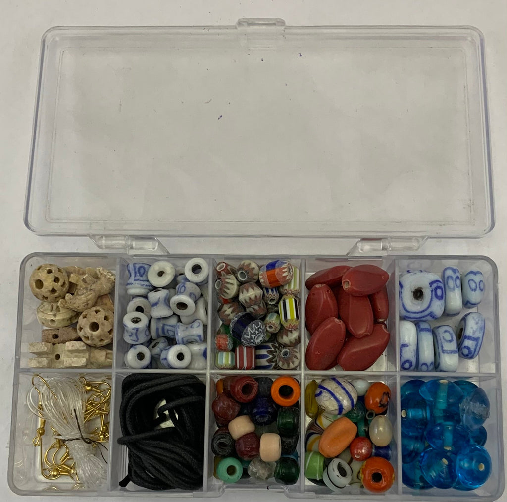 BDK323 - GLASS/SHOP STONE BEAD DIY KIDS KIT