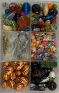 BDK277 - GLASS/MOP SHELL BEAD DIY KIDS KIT
