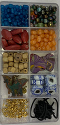 BDK314 - GLASS/LAC BEAD DIY KIDS KIT