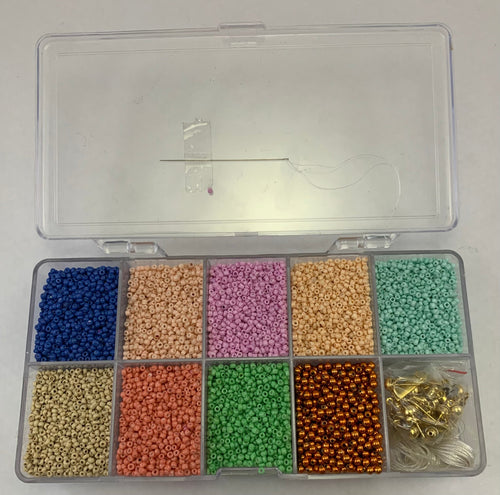 BDK299 - GLASS BEAD COMBO DIY KIDS KIT