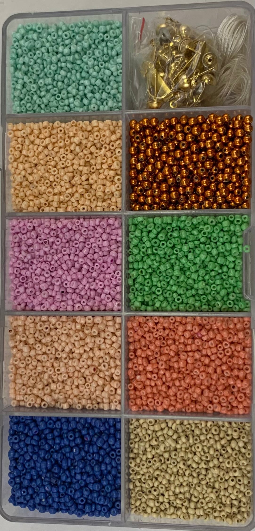 BDK299 - GLASS BEAD COMBO DIY KIDS KIT