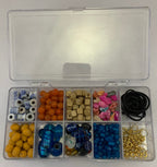 BDK315 - GLASS BEAD  & MOP SHELL DIY KIDS KIT