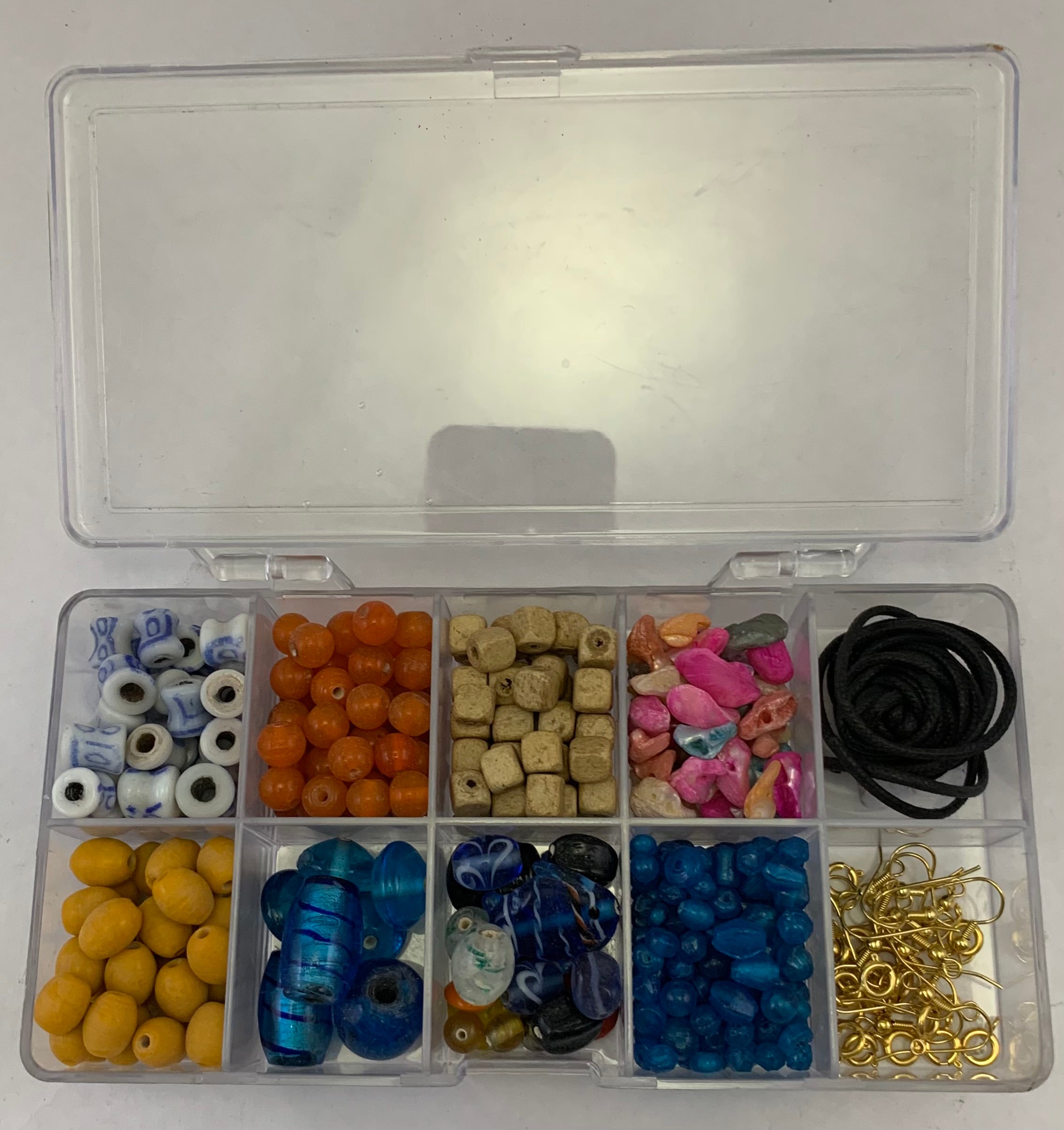 BDK315 - GLASS BEAD  & MOP SHELL DIY KIDS KIT