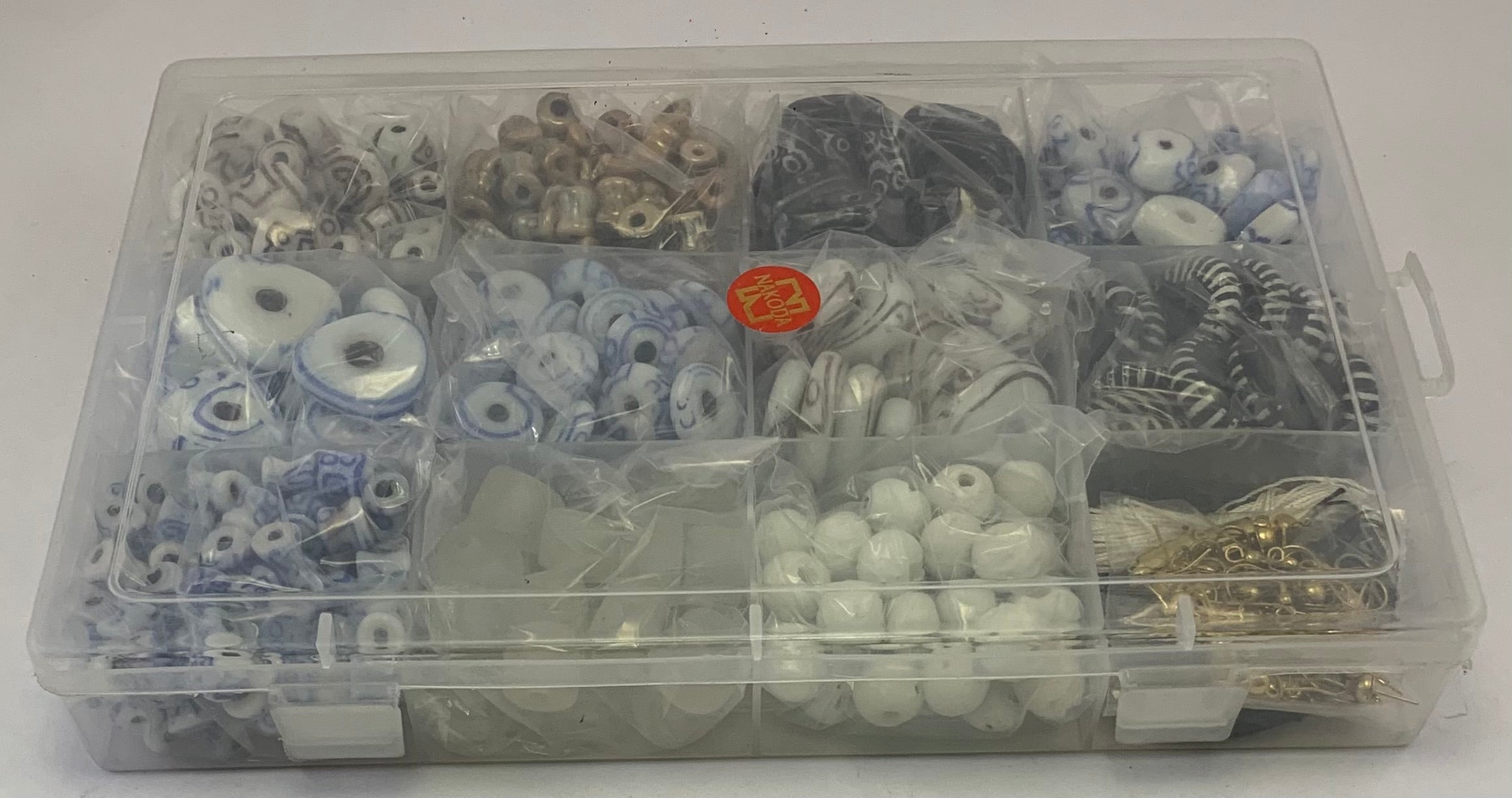 BDK310 - STONE BEAD WITH GLASS CHIPS DIY KIDS KIT