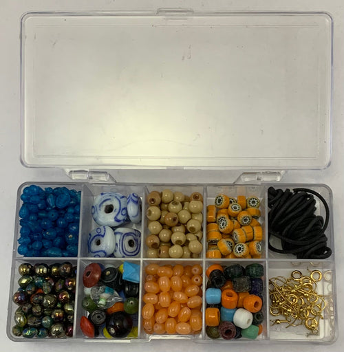 BDK317 - GLASS/MULTY BEAD DIY KIDS KIT