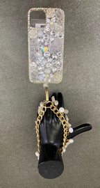 MIS3948 - TRENDY & STYLISH METAL CHAIN WITH BEAD HANGING WRISTLET