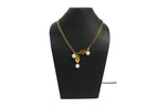 NK 12031 Chain necklace with artificial bead necklace dastakaaristore