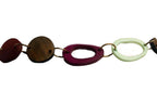 NK 8861 Multicolor horn & acrylic bead necklace dastakaaristore