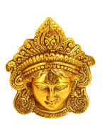 SH 808 White Metal with Lacquer Polish Maa Durga Face dastakaaristore
