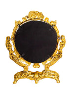SH 825 White Metal With Lacquer Polish Mirror With Stand dastakaaristore