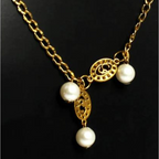 NK12031 - Chain with Artificial Bead Necklace