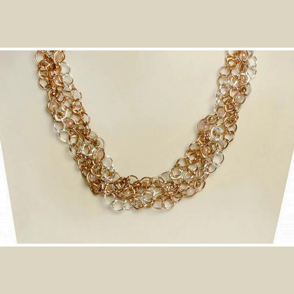 NK4759B - Metal Chain Necklaces