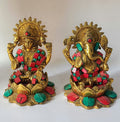 WHITE MATEL GANESH LAXMI