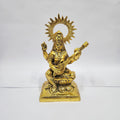 SH 851 WEISSES METALL MIT LACKPOLITUR SARASWATI JI